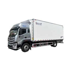 Foton Auman Planet 4X2 300-caballos de fuerza Camión refrigerado diésel automático Bajo costo Euro 6 Estándar de emisiones Nueva condición - Product Image 1