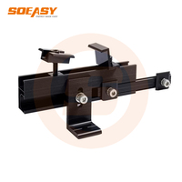 Support de panneau solaire photovoltaïque personnalisé en métal pour toiture, structure de fixation de panneau solaire, crochet de fixation de toit, pieds en L pour panneau solaire
