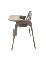 Chaise haute pour bébé en plastique populaire et conviviale, conforme à la norme EN14988, chaise haute pour bébé 2 en 1