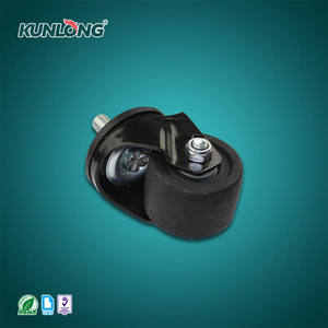 Schwarz 600kg Kapazität Heavy Duty Gewindes tiel Caster SK6-B75105S-PP + Fiberglas Wheel Box Verpackung - Product Image 2