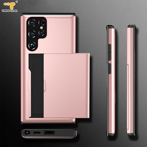 Funda con ranura para tarjeta de Crédito 2 en 1, para Samsung Galaxy S23/S23 ultra S23 Plus TPU + PC, Cubierta <span class=keywords><strong>del</strong></span> teléfono móvil - Product Image 5