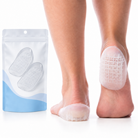 Protège-talons en gel épais absorbant les chocs pour soulager la douleur au talon et réduire la fatigue des pieds chez les personnes qui restent debout toute la journée – Soutien du talon