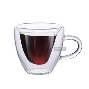 Tazza da Caffè Espresso <span class=keywords><strong>a</strong></span> <span class=keywords><strong>Forma</strong></span> <span class=keywords><strong>di</strong></span> <span class=keywords><strong>Cuore</strong></span> in Vetro Borosilicato <span class=keywords><strong>a</strong></span> Doppia Parete HIGHWIN - Product Image 6