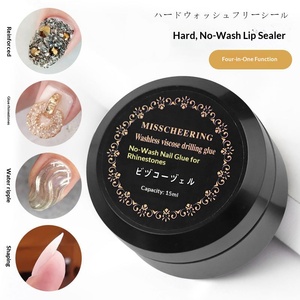 Gel Adhesivo Multifuncional para Uñas, Sin Limpieza, Capa Superior Dura, para Modelar y Extender Uñas con Pedrería - Product Image 1
