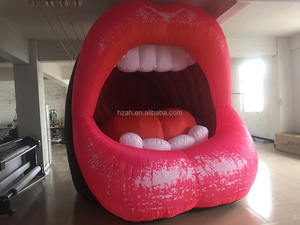 Modèle de bouche gonflable géante, lèvres gonflables pour la publicité - Product Image 3