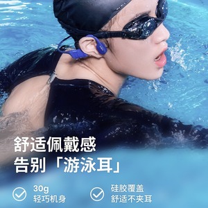 Shokz OpenSwim Bone Conduction Headphones IP68 Waterproof Wireless S700 Swim Ear-Hook Style - Product Image 4