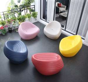 Rotomolded Sea Shell moulage en plastique Roto PE Home Furniture Chair Morden - Product Image 2