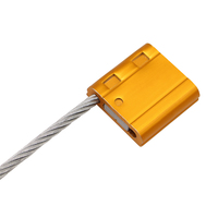 Sceau de câble numéroté haute sécurité personnalisé MA-CS3012 en acier inoxydable, anti-effraction, pour conteneur