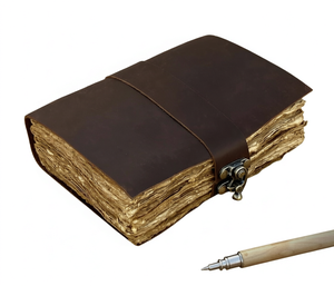 Leather Planner Refill Loose Leaf <b>Journal</b> Pages <b>Dot</b> Weekly Monthly Daily To Do Binder Inserts - Product Image 1