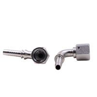 Nouvelle raccord de couplage coudé femelle JIC forgé 26791-08-06W pour raccord de tuyau hydraulique à sertir