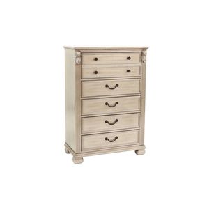 Cajonera de plata antigua de estilo clásico tradicional DB, 1 pieza, muebles de almacenamiento de dormitorio de MDF de acero inoxidable para hoteles - Product Image 2