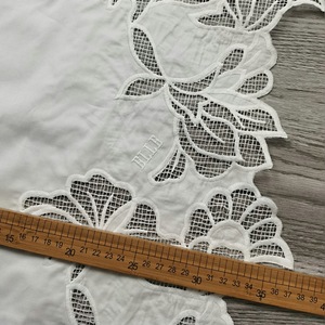 Thiết Kế Tự Làm Ăn Mặc Áo Sơ Mi Với Màu Xanh Sọc Bông Sợi Nhuộm Váy Hai Mặt Thêu Ren Vải Quần Áo Dệt Kỹ Thuật - Product Image 4