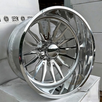 Jantes en alliage personnalisées brillantes 18 19 20 22 24 26 pouces pour véhicules tout-terrain SUV 5x112 5x120 pour Chevrolet Jeep