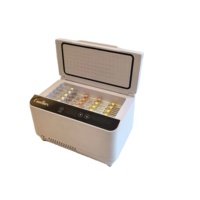 85 flacons de 3 ml – Boîte réfrigérante numérique portable pour médicaments diabétiques et peptides – Étui intelligent à 2 compartiments pour voiture, bureau et domicile – Stockage à froid