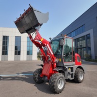 Chargeur frontal diesel compact ZL-910 38KW, conforme EPA, livraison rapide pour les petites exploitations agricoles en Amérique du Nord