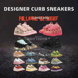 GOOD SHOE GD007 <span class=keywords><strong>Sneakers</strong></span> di Design in <span class=keywords><strong>Pelle</strong></span> alla Moda Scarpe Casual Eleganti Blu Denim Bianco Leopardato Uomo <span class=keywords><strong>Donna</strong></span> Traspiranti con Lacci - Product Image 3