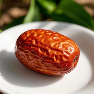 Hữu cơ cao Dinh Dưỡng Trái cây sấy khô Ngọt Ngào Màu đỏ ngày Jujube thái hạt lựu bảo quản nước AD quá trình sấy khô số lượng lớn ban đầu được thực hiện Trung Quốc - Product Image 5