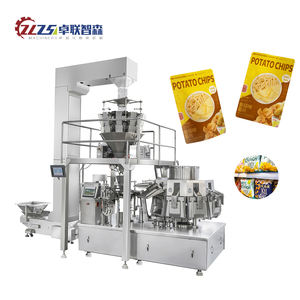 Machine verticale d'emballage de chips de pomme de terre snack Lays Chin Chin <span class=keywords><strong>Bingo</strong></span> Pringles Sipsi Clamshell Popcorn Chips Machine d'emballage - Product Image 5
