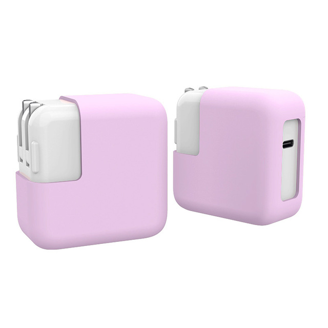 Customizable Silicone Charger Case Direct China Manufacturer Shockproof Cover for MacBook Power Adapter
