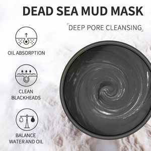 Boue de la Mer Morte Noire, Boue de la Mer Morte pour le Contrôle du Sébum, Nourrit et Raffermit la Peau, Nettoie en Profondeur les Pores du Visage et du Corps, Marque Privée OEM - Product Image 2