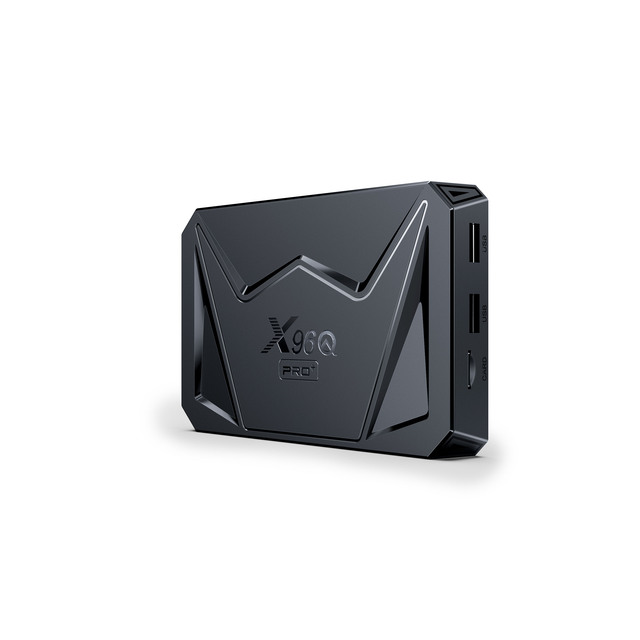 Newest X96Q Pro+ Android 14 Smart TV Box Allwinner H728 2GB 16GB 8K HD 1000M USB2.0 Set-Top Box Wifi 6 BT5.4 AV1 Media Player