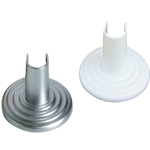Cache-roue universel blanc Protecteur de durite de radiateur Taille Ø 8-16 - Product Image 2