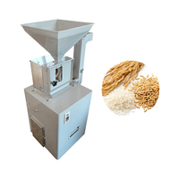 Mini décortiqueuse de riz à petite échelle, machine à décortiquer le riz, rouleau en caoutchouc chinois, machine à décortiquer le riz entièrement automatique, moteur électrique diesel