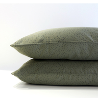 Housse de coussin Euro en satin 400 fils 100 % coton à fibres longues, imprimée sur mesure, pour la décoration intérieure
