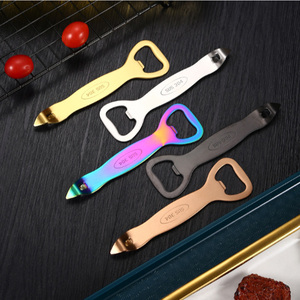 Abridor de Botellas de Cerveza de Acero Inoxidable 304, Doble Punta, Multicolor, Abridor de Latas de Bebidas, Herramienta para Abrir Bebidas en la Cocina o Bar - Product Image 1