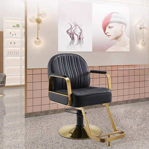Fauteuil de Barbier de Luxe pour Coiffure et Coupe de Cheveux avec Fonctions de Rotation et de Levage, Mobilier de Salon Personnalisé - Product Image 3