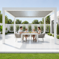 Cabane de piscine chic et écologique, abri principal élégant, protection UV supérieure, sans entretien, avec embellissement de jardin