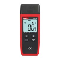 UNI-T UT377A Hygromètre numérique pour bois avec écran LCD et jauge d'humidité, garantie 1 an pour le test des meubles en bois
