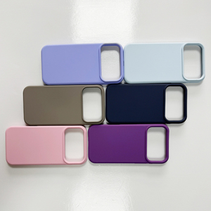 Funda protectora de silicona con sensación de piel, multicolor, opcional, agradable al tacto, compatible con varios modelos para <span class=keywords><strong>iPhone</strong></span> 17 <span class=keywords><strong>Pro</strong></span> - Product Image 2