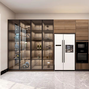 BALOM Armoires de cuisine modulaires en bois massif naturel de haute qualité, de luxe, modernes, avec prix d'usine - Product Image 1