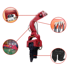 מיני חופר הידראולי נהג ערימה סולארי עם מכונת רכבת מעקה ומנוע ליבה פוטו - Product Image 2