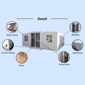 Giá cả phải chăng Modular viên nang biệt thự Tiny nhà di động đúc sẵn mở rộng <span class=keywords><strong>container</strong></span> nhà nhà cho cộng đồng dự án - Product Image 5