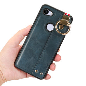 Etui de protection multifonctionnel en cuir PU avec dragonne <span class=keywords><strong>pour</strong></span> <span class=keywords><strong>Google</strong></span> <span class=keywords><strong>Pixel</strong></span> 3 3XL <span class=keywords><strong>3A</strong></span> 3AXL <span class=keywords><strong>Coque</strong></span> arrière en cuir - Product Image 2