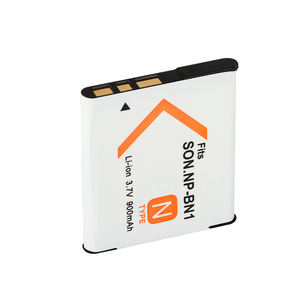 索尼DSC-W310 W330 W350 W370 W380 W390 TX7 TX5 WX5C W620可充电900毫安时3.7伏NP-BN1 NPBN1 NP BN1数码相机电池 - Product Image 2