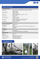 Dispositif de surveillance météorologique industrielle : Capteurs de qualité de l'air et d'humidité, alertes en temps réel sur 7 paramètres (direction du vent, solaire)