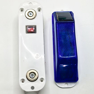 Projecteur de signalisation LED solaire extérieur à aimant puissant, en plastique de qualité supérieure, avec boîtier IP68, longue durée de vie, pour cônes de signalisation routière - Product Image 4