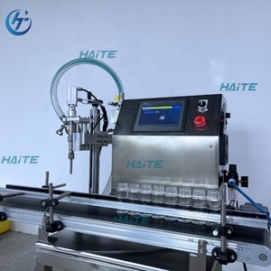 HAITE Automatic Pneumatic Conveyor Sauce Paste High Viscosity Fluid Filling Machine Gear <b>Pump</b> 316L Filling Machine - Product Image 2
