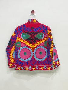 Chaleco Largo de Algodón Transpirable con Estampado Suzani para Mujer, Ajuste Holgado y Cómodo, Cualquier Talla, Proveedor de la India - Product Image 2