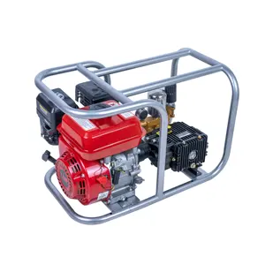 Pulverizador de energia a gasolina Agrícola HTP 22mm Conectar Diretamente a Bomba de êmbolo 168F 6.5HP Motor Trolley sem manteiga alta produtividade