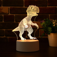 Lampe LED usb en 3D à la mode, design populaire de l'armée, idéale pour un bureau ou une Table