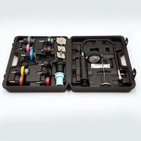 Kit penguji tekanan Radiator, Kit detektor air bocor, alat inspeksi otomatis untuk tangki air