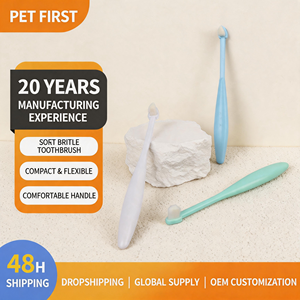 Brosse de toilettage multi-animaux Quanying à poils doux pour chien, chat, lapin et petits animaux, pour démêler et masser - Product Image 5