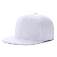 Gorra de béisbol clásica con visera plana, ajustable, de alta gama, estilo moderno, de color liso.