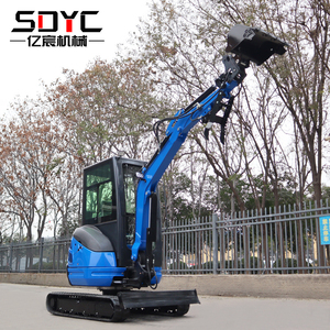 Expédition gratuite dans l'UE, excavatrice à moteur EPA, excavatrice hydraulique sur chenilles de 2,5 tonnes, mini-excavatrices avec cabine - Product Image 2
