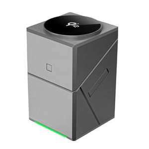 Chargeur sans fil 3-en-1 rotatif magnétique intelligent pour Apple : Station de charge pour iPhone 17, 16, 15, 14, 13 <span class=keywords><strong>Pro</strong></span> Max, Apple Watch et <span class=keywords><strong>AirPods</strong></span> - Product Image 4