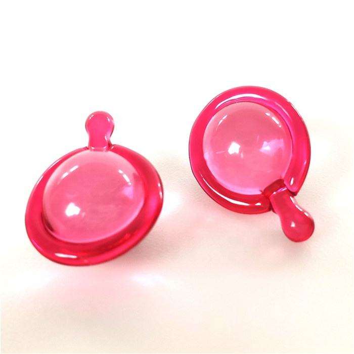 สีชมพูโปร่งใส